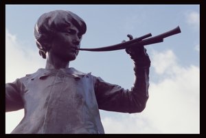 Statua di Peter Pan, 1912 (bronzo) (dettaglio)